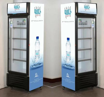 Commercial Mechanical Temperature-Controlled Beverage Display Freezer