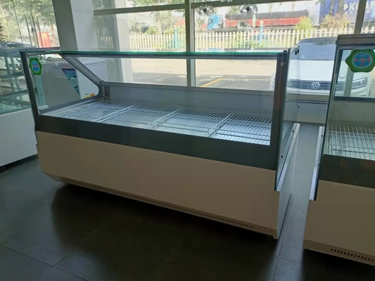 Duck Meat Commercial Deli Display Fridge Stainless Steel