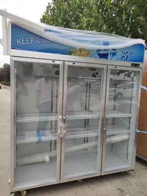 Supermarket Convenient Store Cold Drinks Chiller Visi Cooler
