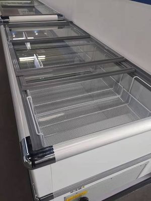 Freezer display cabinet commercial large capacity horizontal freezer fresh-keeping and freezing