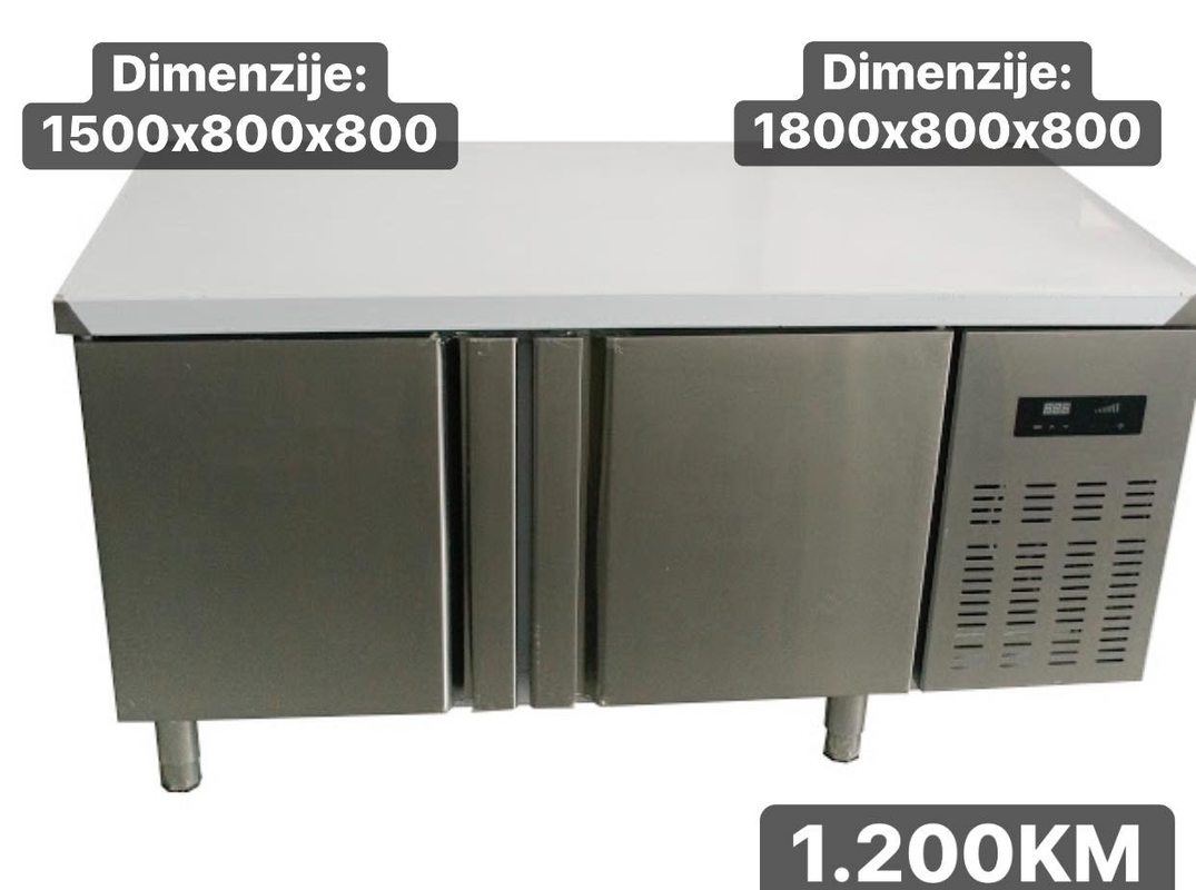 Stainless Steel Display Cabinet Refrigeration Facilities